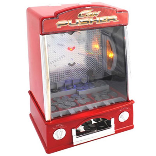 Fairground Machine - Coin Pusher - Arcade Penny Push Toy