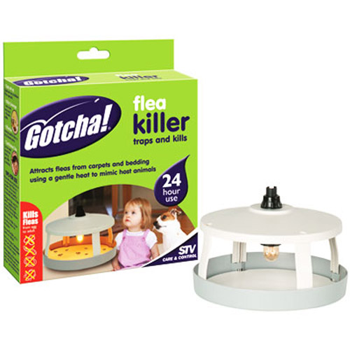 Electronic Flea Killer Trap - Poison Free - Includes 3 Disks
