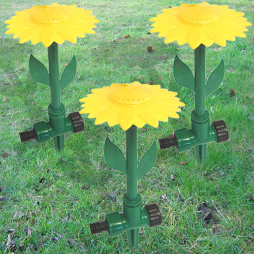 3 x Garden Lawn Flower Sprinklers - 1/2inch/3/4inch Connection