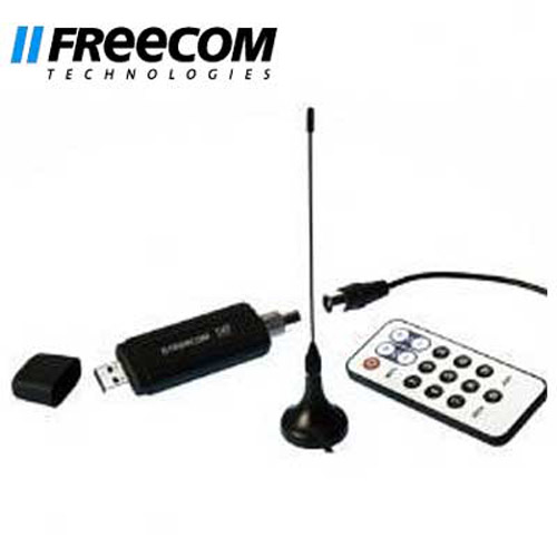 Freecom DVB-T Hybrid USB Stick - Analog TV & Digital Freeview Re
