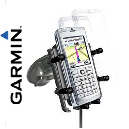 Garmin Mobile 20 - Bluetooth GPS Cradle and MMC Card Maps