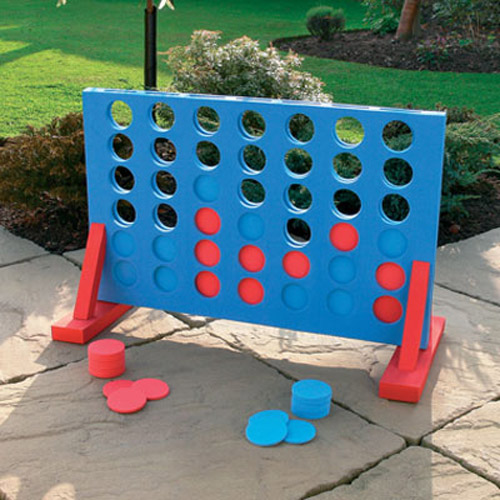 Giant 4 In A Row Garden Game