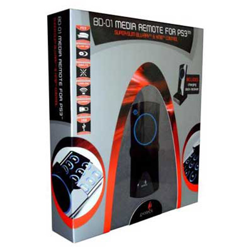 Gioteck BD-01 Media Remote For PS3