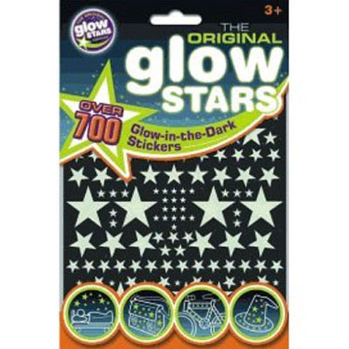 700 Original Glow In The Dark Stars (Rocket, UFO, Moon)