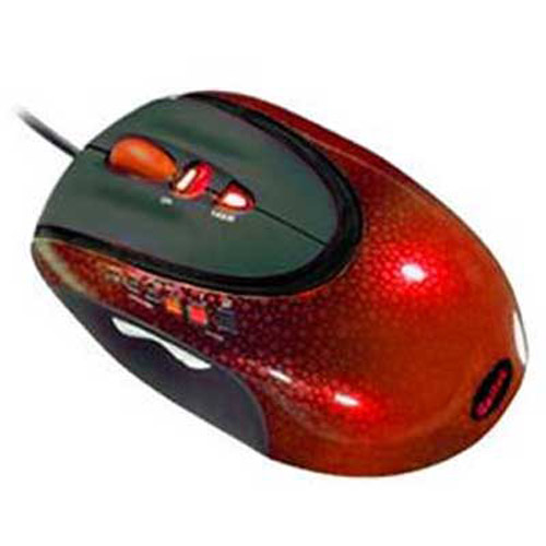 Saitek GM3200 Laser Gaming Mouse 3200 DPI - Red