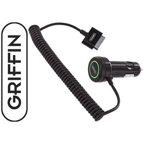 Griffin PowerJolt SE Car Charger for iPod and iPhone - Black