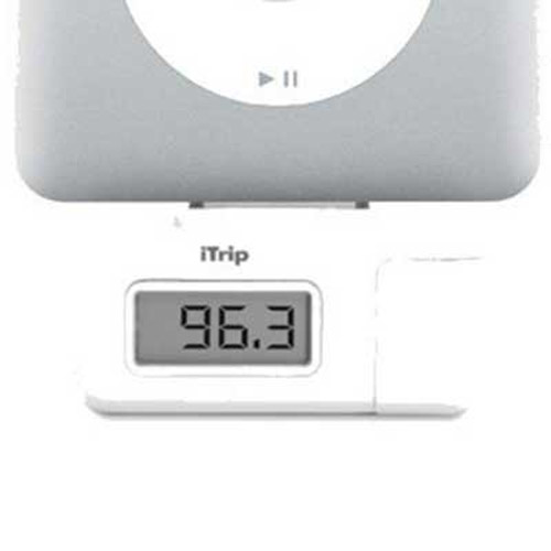 Itrip SE Dock FM Transmitter for iPods - White
