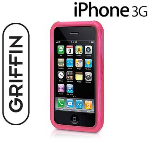 Griffin Wave Case for iPhone 3G - Pink