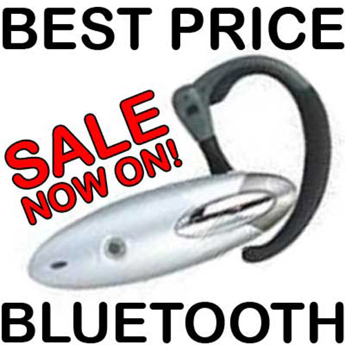 Universal Bluetooth Headset - Silver - (GW-BT-002)