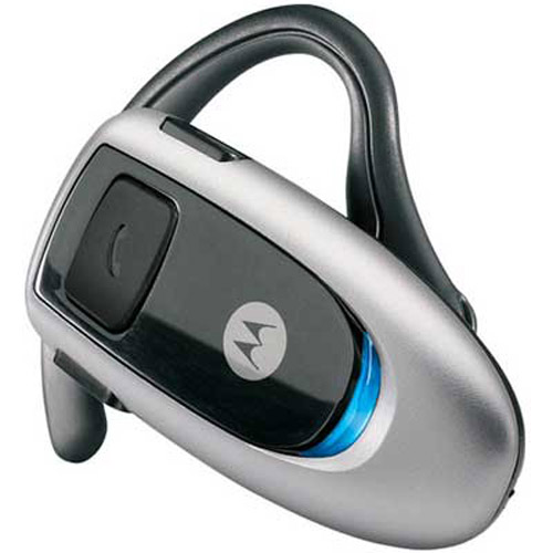 Motorola H350 Silver Bluetooth Hands-free Headset - Value Pack