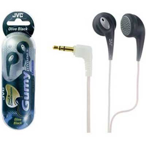 JVC HA-F120 Gumy earphones - Black