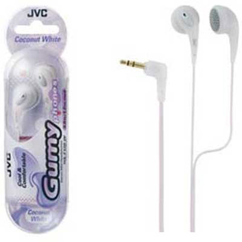 JVC HA-F120 Gumy earphones - White
