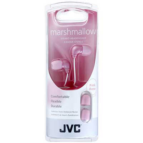 Earbuds Apple on Jvc Ha Fx33a Marshmallow Earbuds Pink