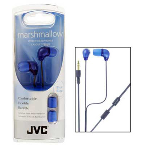JVC - HA-FX33 - Marshmallow Earbuds - Blue