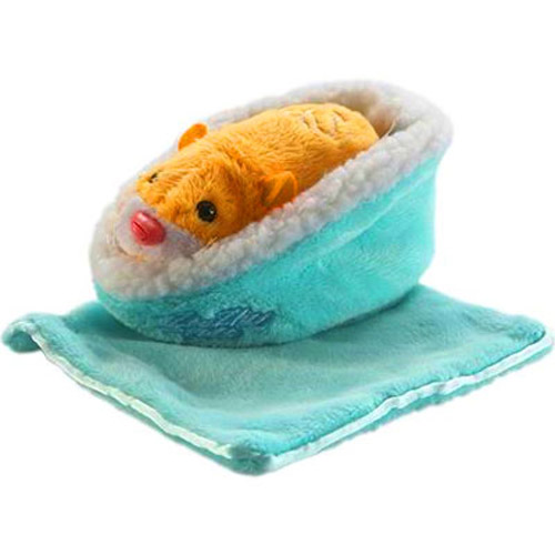 Go Go Zhu Zhu Pets Hamster Accessory Pack Bed & Blanket - Aqua