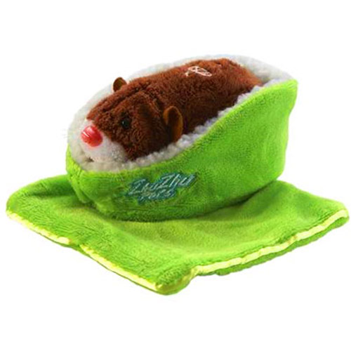Go Go Zhu Zhu Pets Hamster Accessory Pack Bed & Blanket - Green