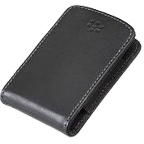 Leather Case for Blackberry Bold 9700 - Black