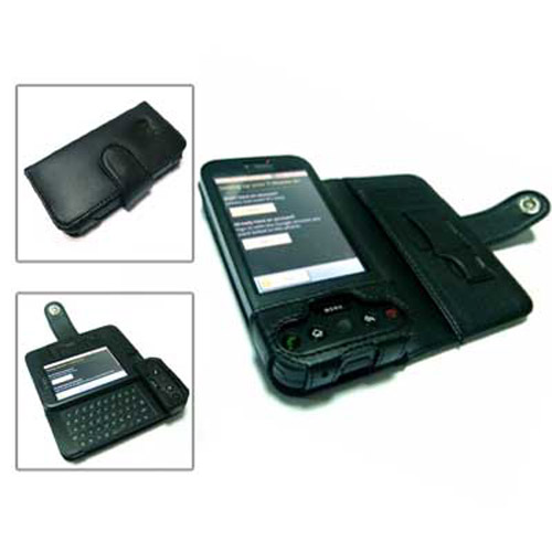 Horizontal Leather Case for the T-Mobile HTC G1 Google Phone