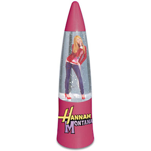 Hannah Montana Light Up Glitter Lamp