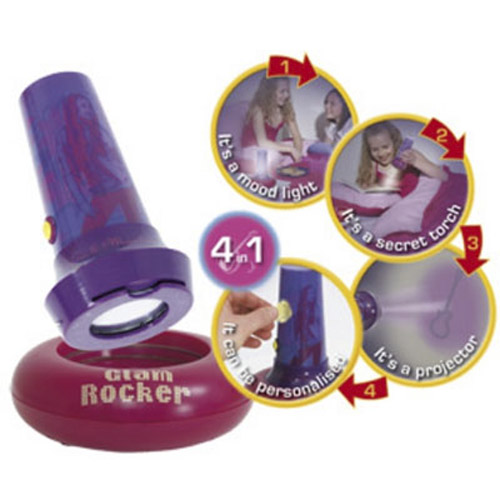 Hannah Montana Go Glow Night Light Torch & Projector
