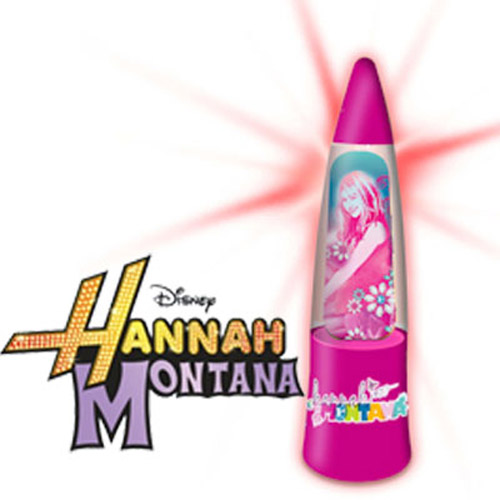 Hannah Montana Eccentric Glitter Light Up Lamp