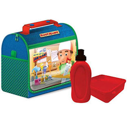 HANDY MANNY TOOLS LUNCH BAG KIT SANDWICH BOX & BOTTLE eBay