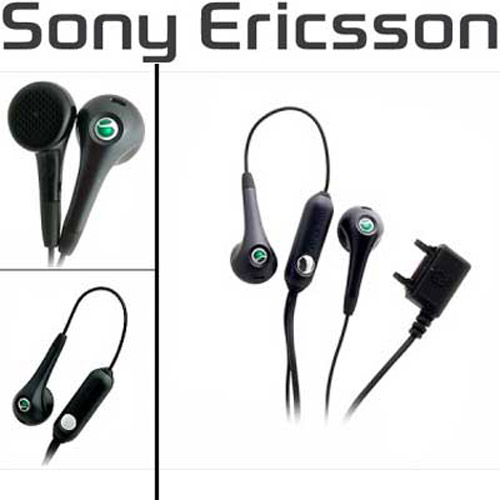 Sony Ericsson Stereo Headset for Fast Port Phones HPM-62 (BLACK)