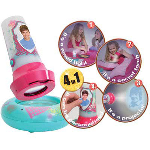 High School Musical Go Glow Light Projector Torch & Stickers