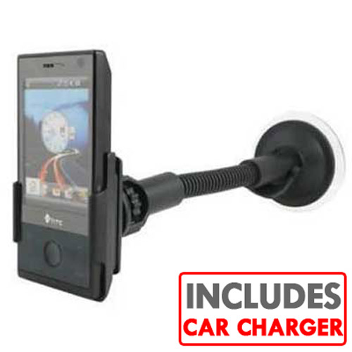 In Car Holder and Car Charger for HTC Diamond