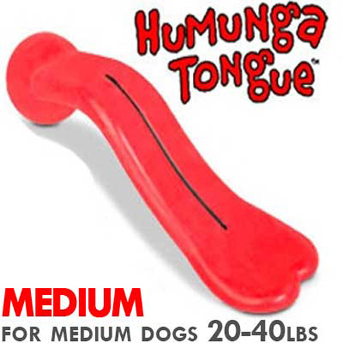 Humunga Ball and Tongue - Pet Gift Toy - Medium