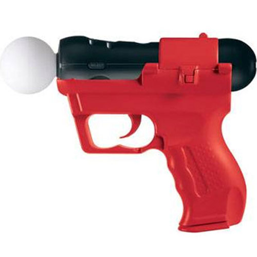 Hubb PS3 Move Gun Controller Attachment - Red