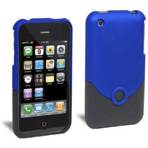 Pro Duo Clip Case for the Iphone 3G - Blue/Black
