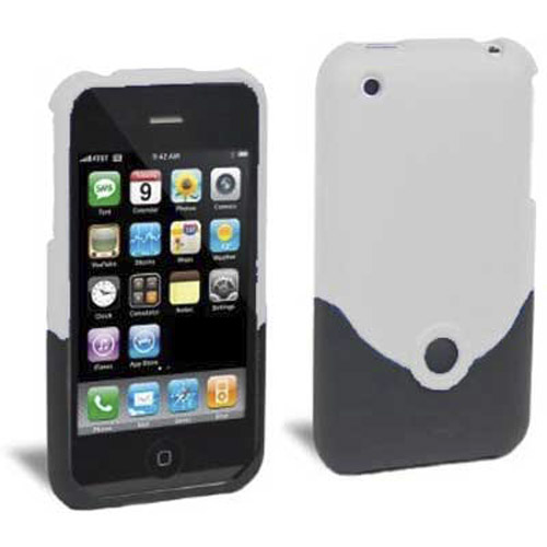 Pro Duo Clip Case for the Iphone 3G - Silver/Black