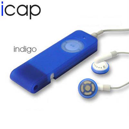 iCap Earphone Enhancer 6 Pack - Indigo Blue