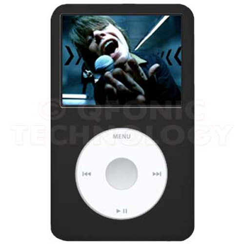 Silicone Gel Skin Case for iPod Classic 160GB - Black