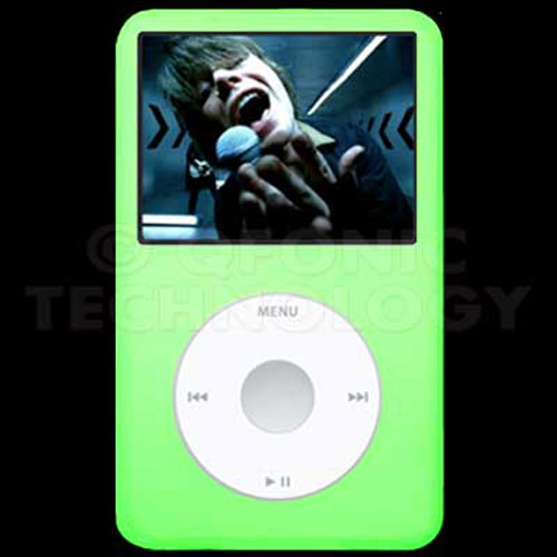 Silicone Gel Skin Case for iPod Classic 160GB - Green