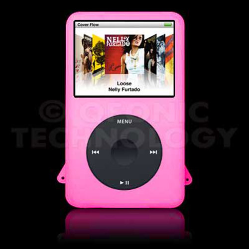 Silicone Gel Skin Case for iPod Classic 80GB - Pink
