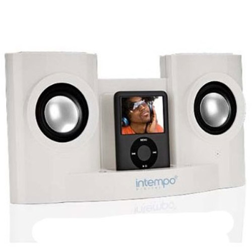 Intempo Digital iPod Speaker/Docking Station - White