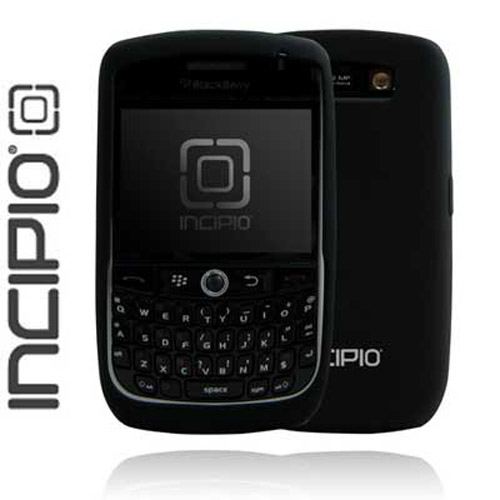 dermaSHOT Silicone Case for BlackBerry Curve 8900 - Black