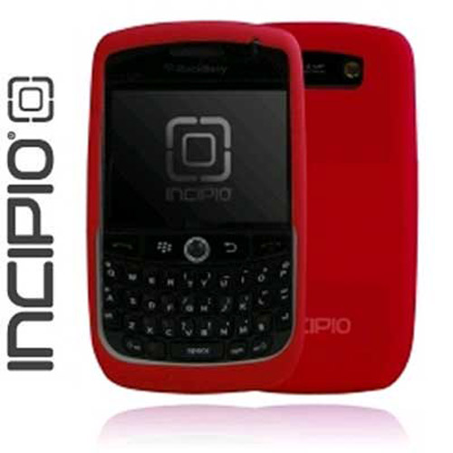 dermaSHOT Silicone Case for BlackBerry Curve 8900 - Red
