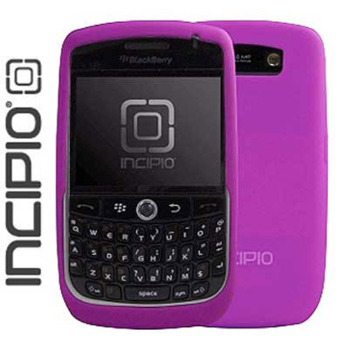 dermaSHOT Silicone Case for BlackBerry Curve 8900 - Dark Purple