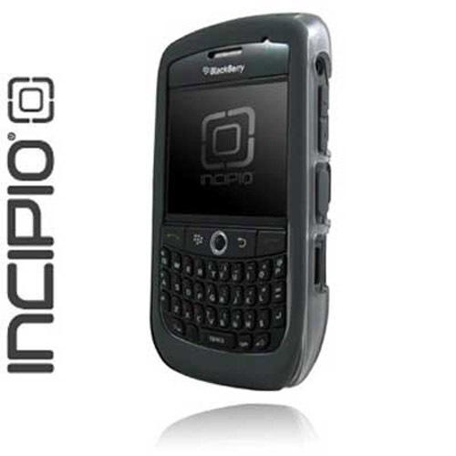 SILICRYLIC Silicone & Plastic Case for BlackBerry Curve - Grey