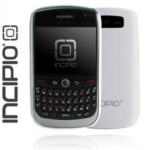 Ultra Light Feather Slim Case for BlackBerry 8900 - White
