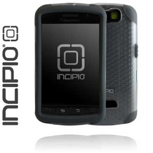 SILICRYLIC Silicone Crystal Case for BlackBerry Storm Dark Grey