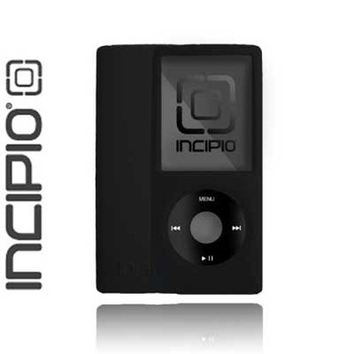 INCIPIO dermaSHOT Silicone Case for Ipod Nano 4G - Black