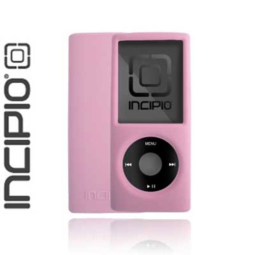 INCIPIO dermaSHOT Silicone Case for Ipod Nano 4G - Fresh Pink
