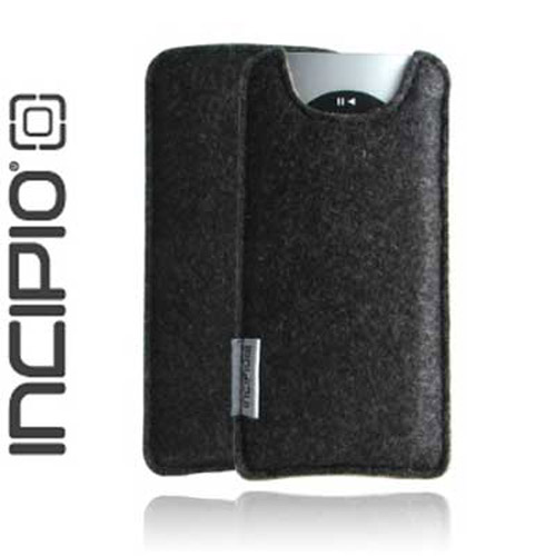 INCIPIO underGROUND Felt Pouch for Ipod Nano 4G - Charcoal
