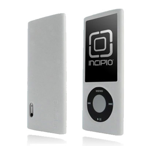Incipio dermaSHOT Silicone Case for iPod Nano 5G - White