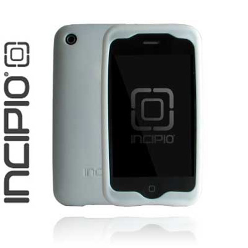 INCIPIO dermaSHOT Silicone Case for Iphone 3G - White
