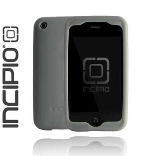 INCIPIO dermaSHOT Silicone Case for Iphone 3G - Grey